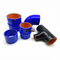 custom silicone hose factory good quality red color custom silicone hose elbow